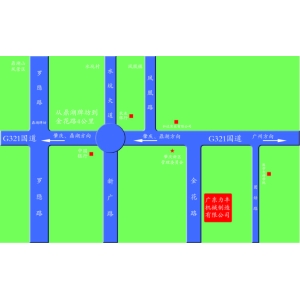 广东力丰机械制造有限公司地址示意图
